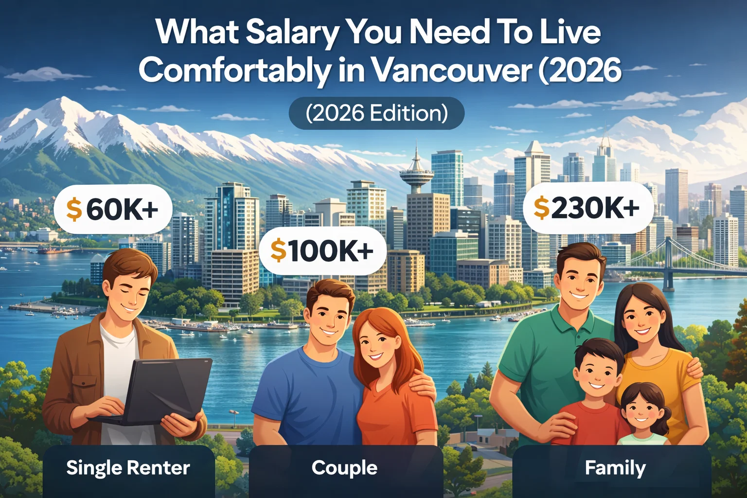 What Salary You Need To Live Comfortably in Vancouver (2026 Edition)